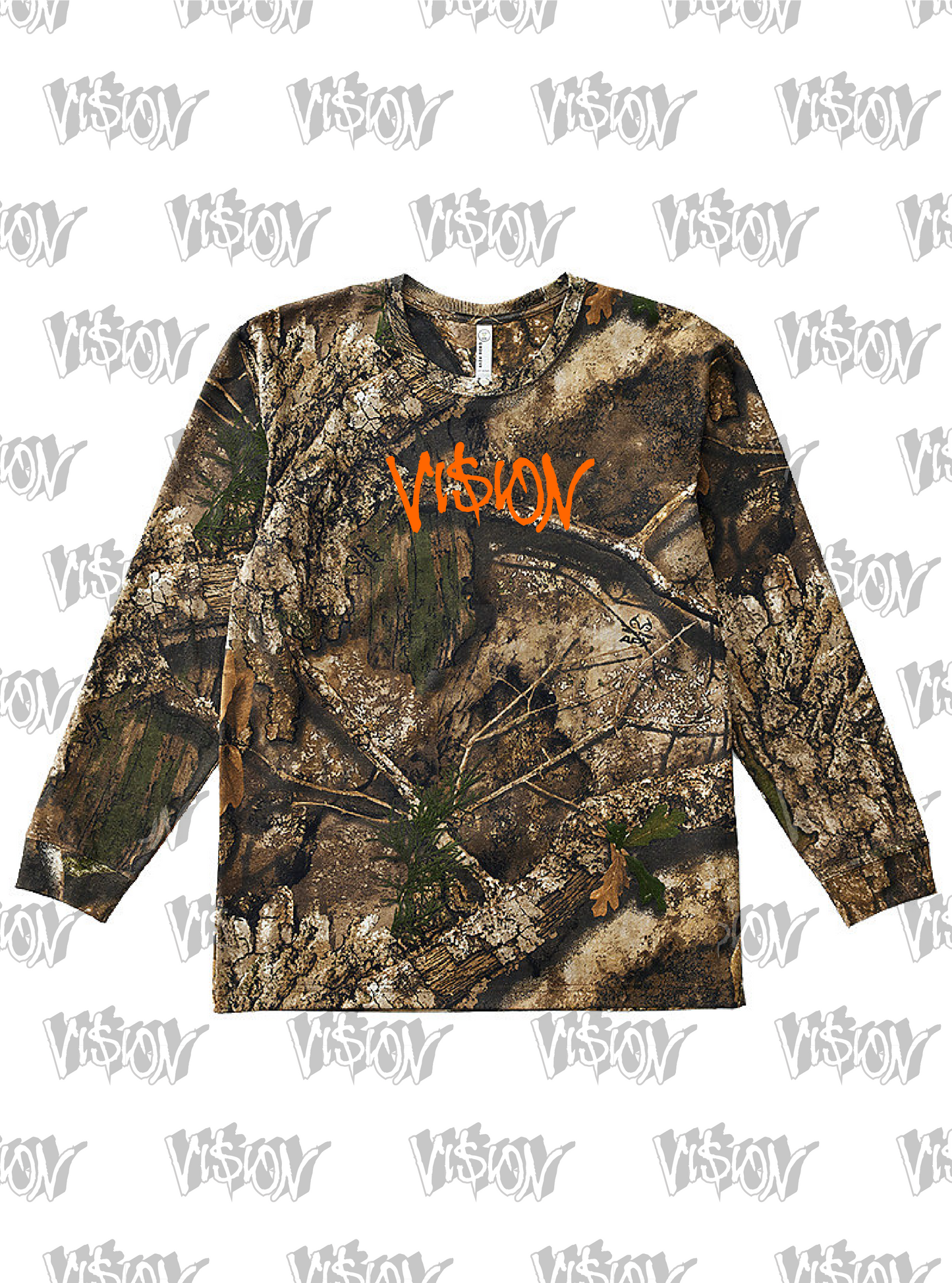 LONGSLEEVE: SAY LESS SEE MORE (CAMO)