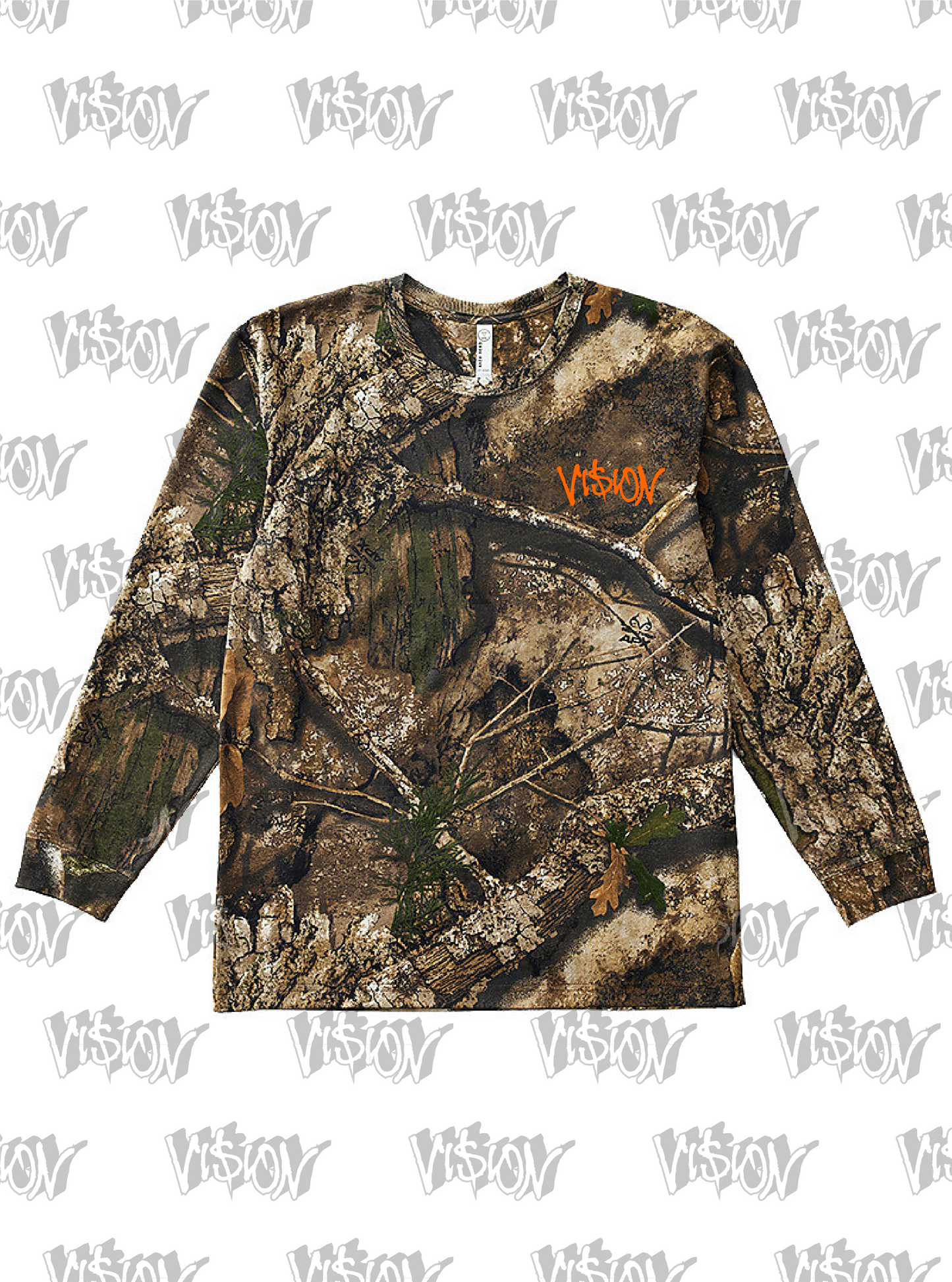 LONGSLEEVE: SAY LESS SEE MORE (CAMO)