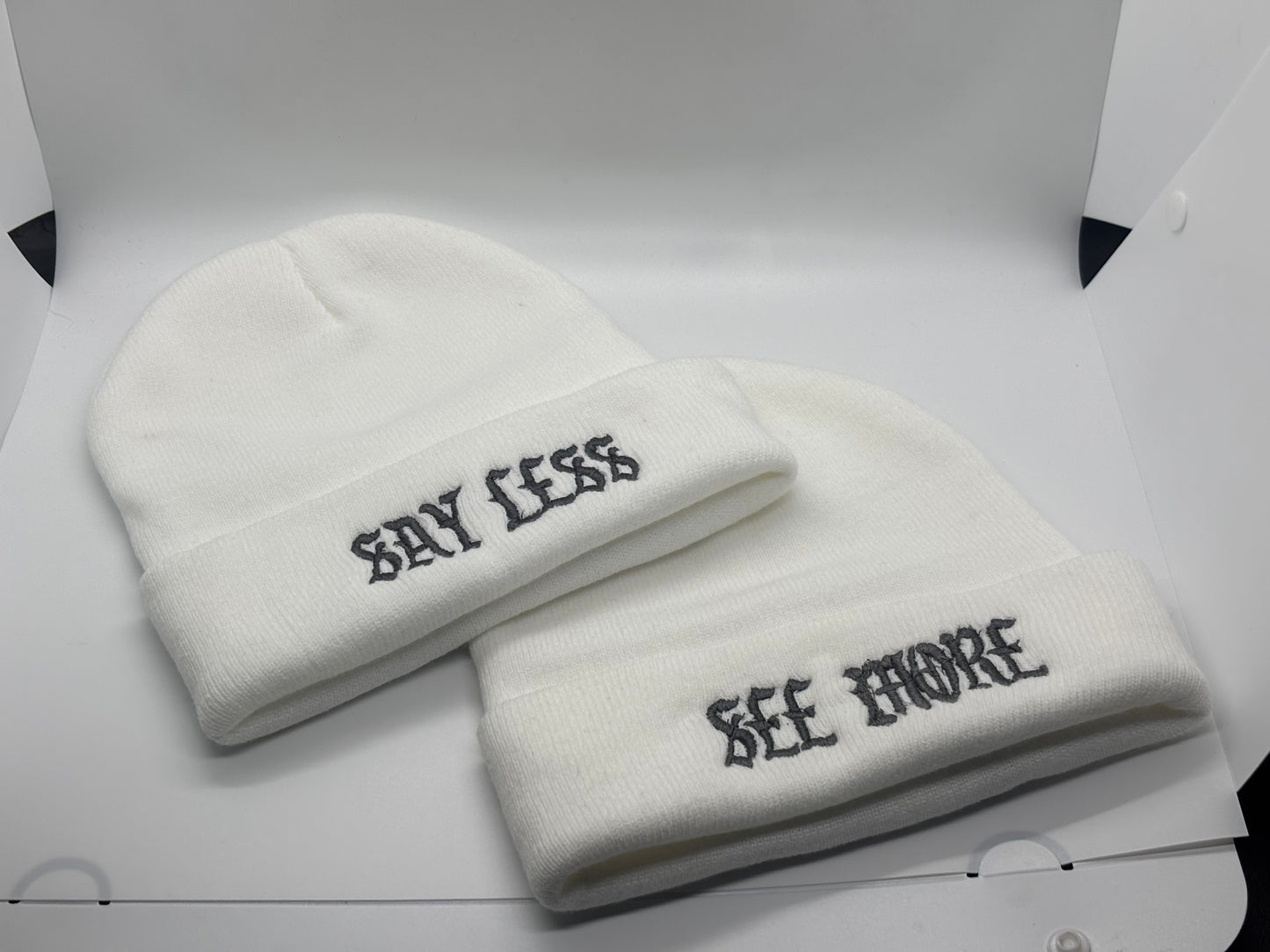 BEANIE: SAY LESS SEE MORE