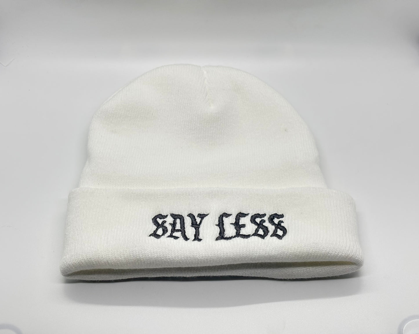 BEANIE: SAY LESS SEE MORE