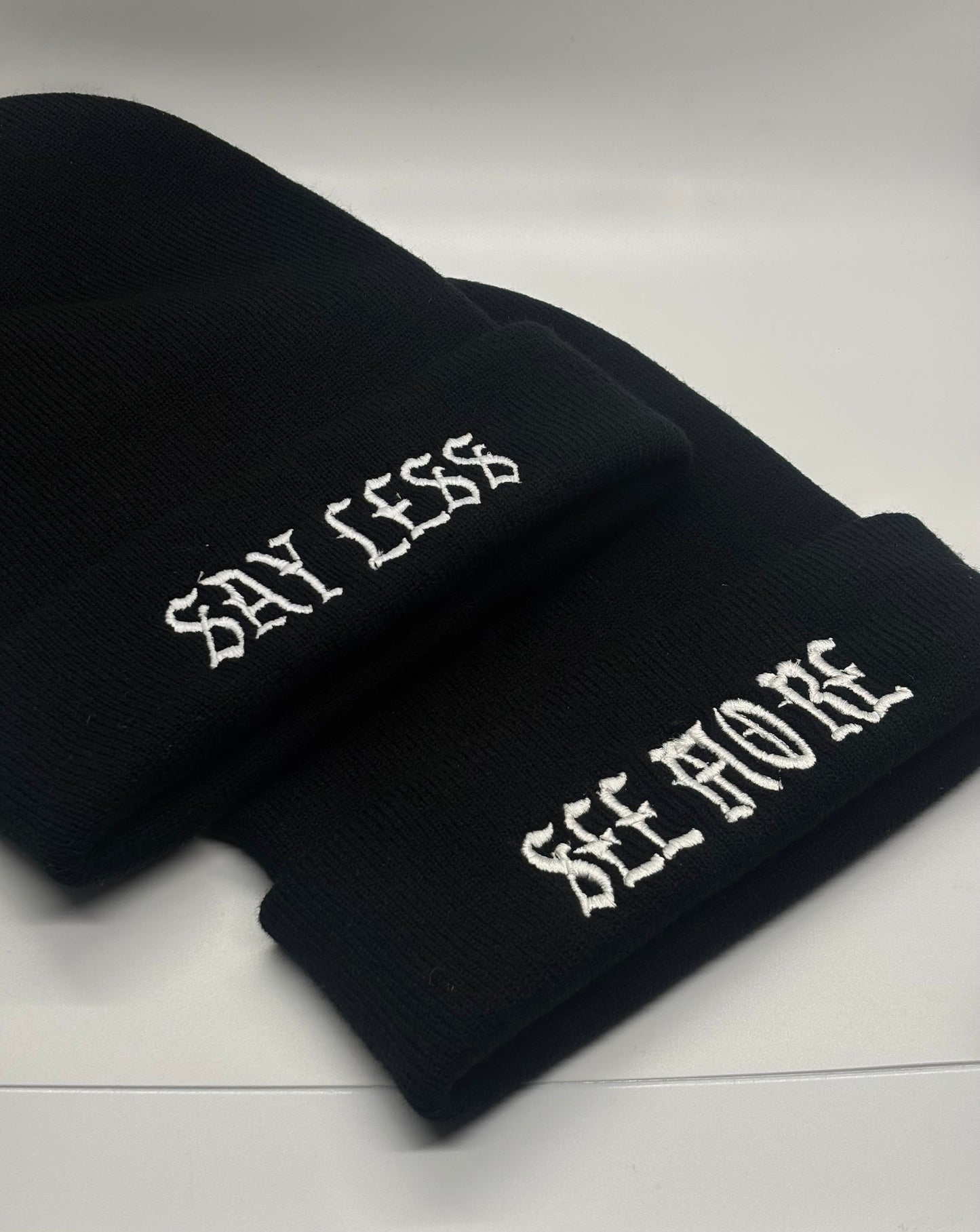 BEANIE: SAY LESS SEE MORE