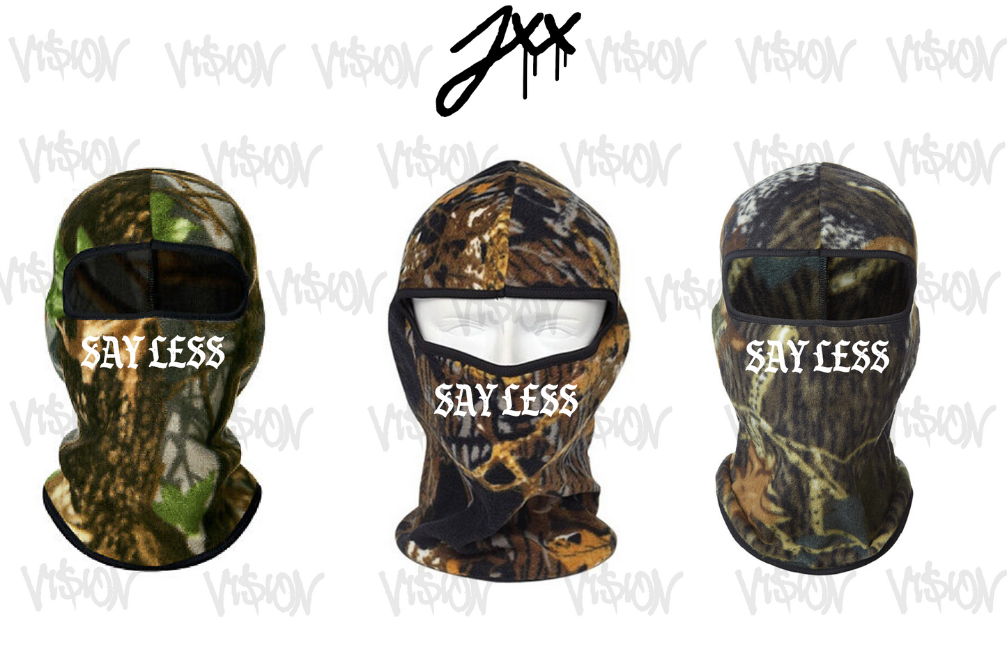 SKI MASK: SAY LESS (CAMO)