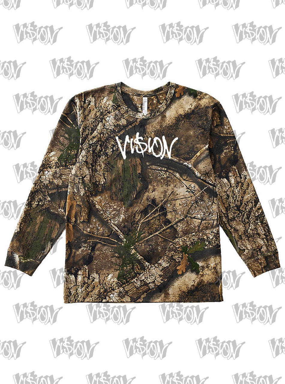 LONGSLEEVE: SAY LESS SEE MORE (CAMO)