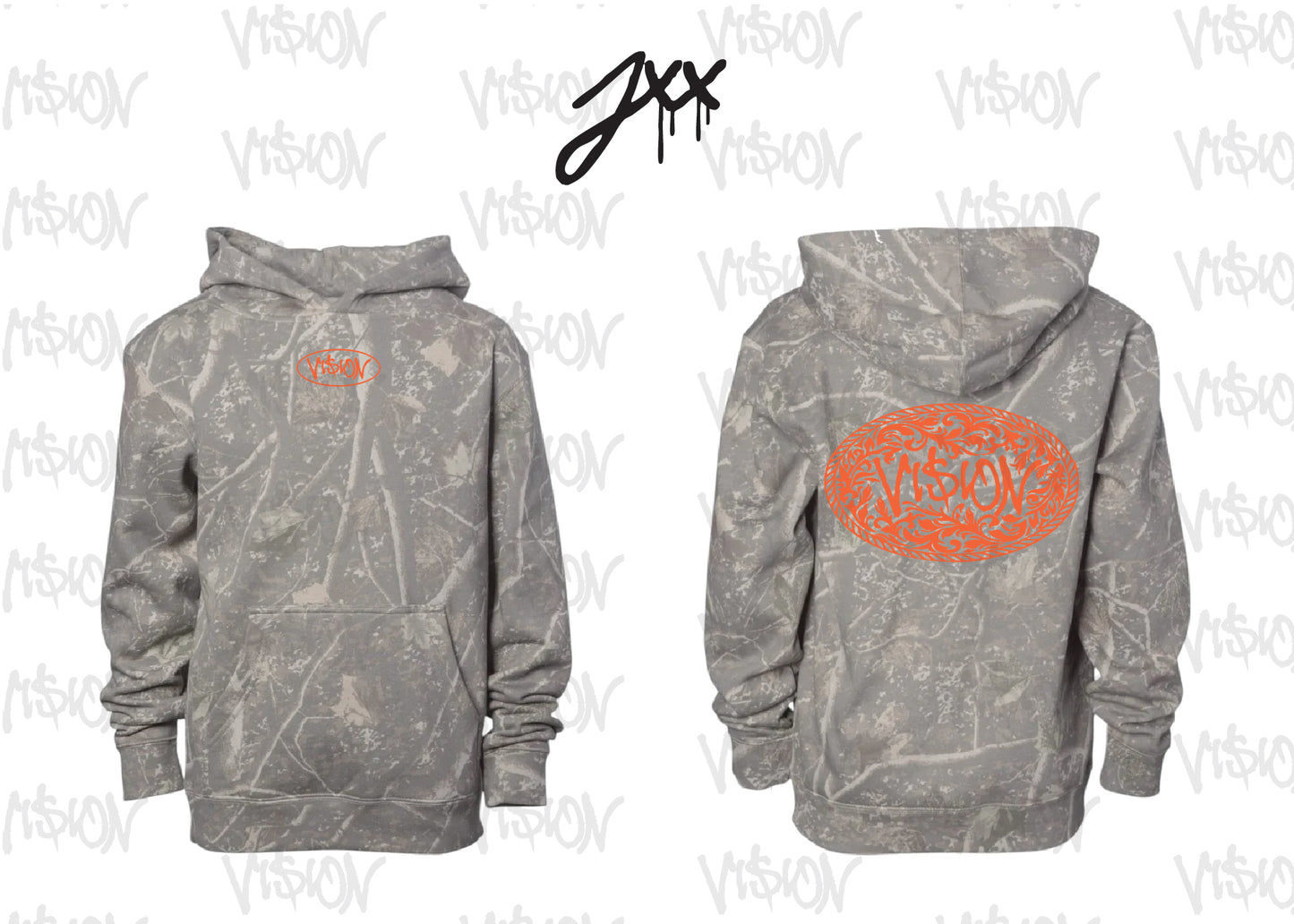 HOODIE: VI$ION CAMO