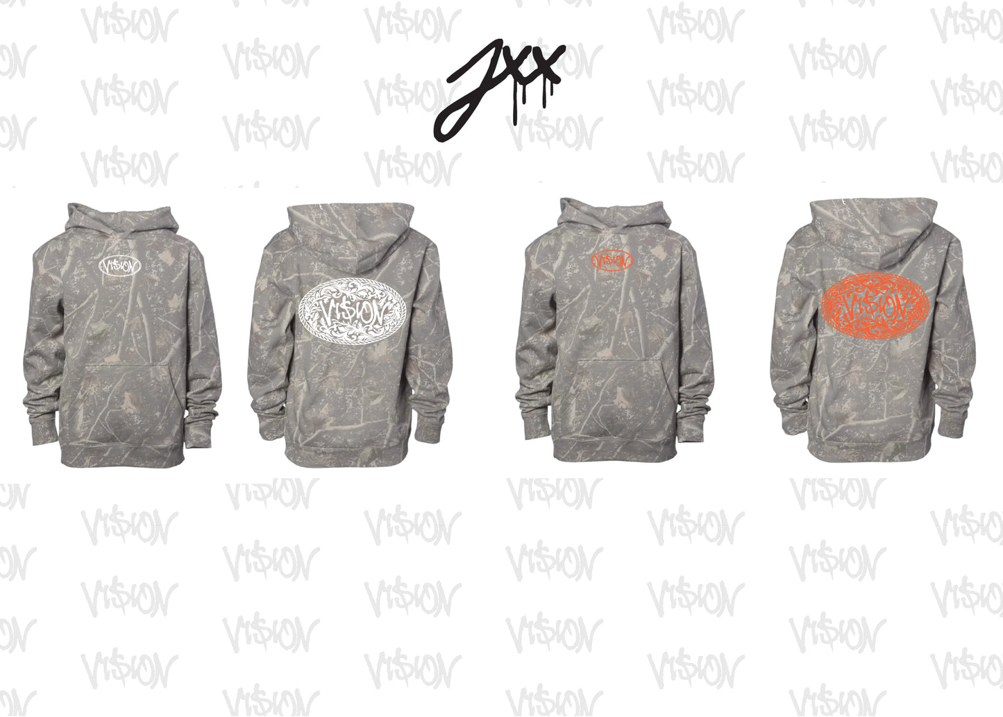 HOODIE: VI$ION CAMO